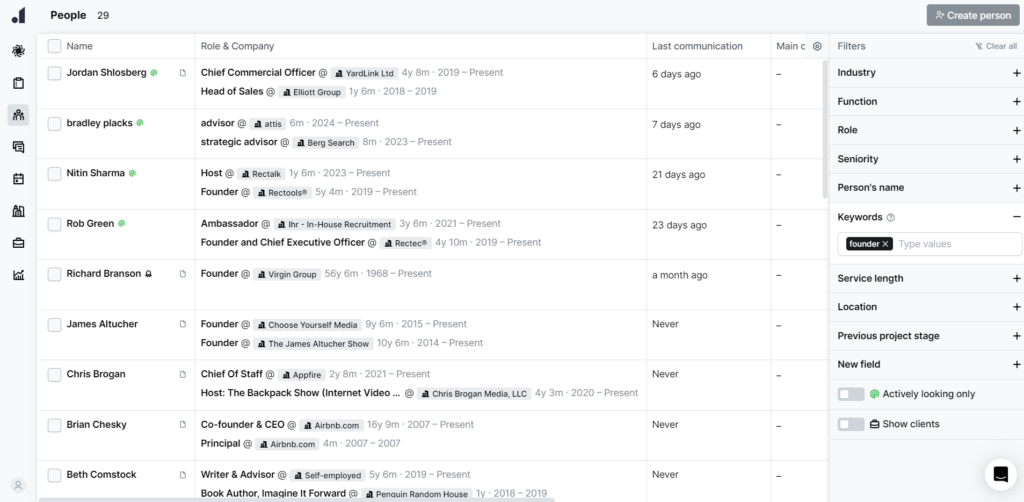 Search Experience on Atlas - AI tools to improve recruitment KPIs