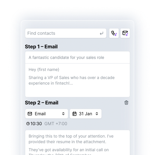 Atlas AI Outreach Feature