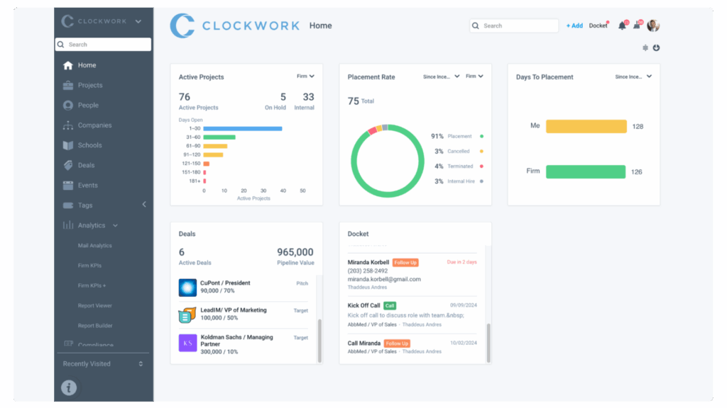 7 - Clockwork Recruiting