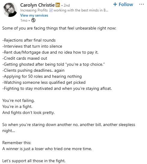 Carolyn Christie Top30 Recruitment Influencers August 2025