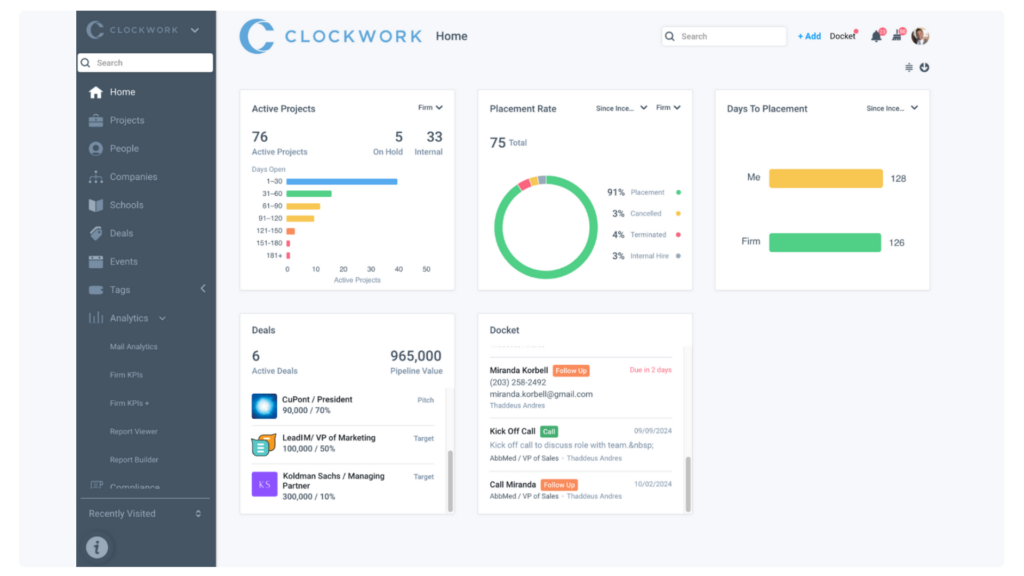 3 - Clockwork Recruiting