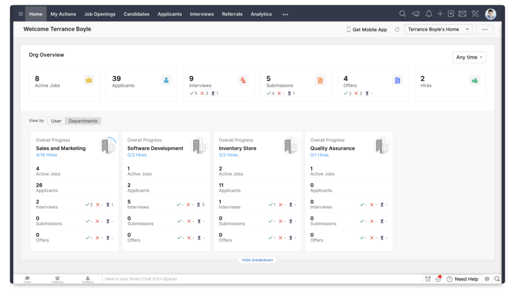 3 - Zoho Recruit